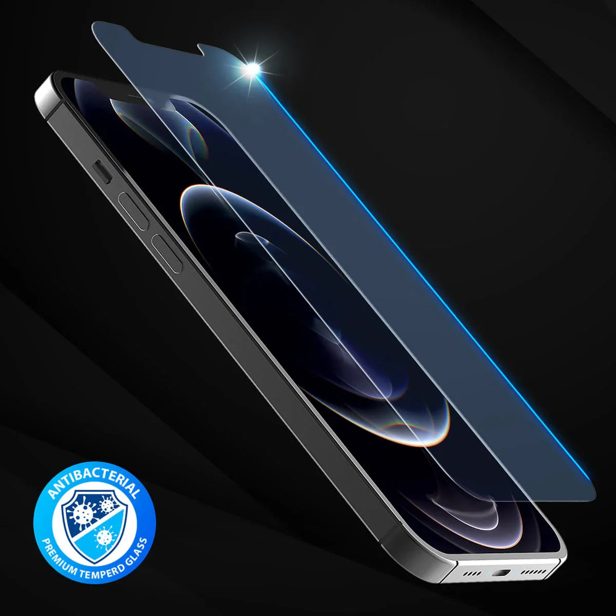 Araree Sub Core Tempered Glass For iPhone 12 Pro Max - Clear - Tashqila Araree Sub Core Tempered Glass For iPhone 12 Pro Max - Clear - Tashqila